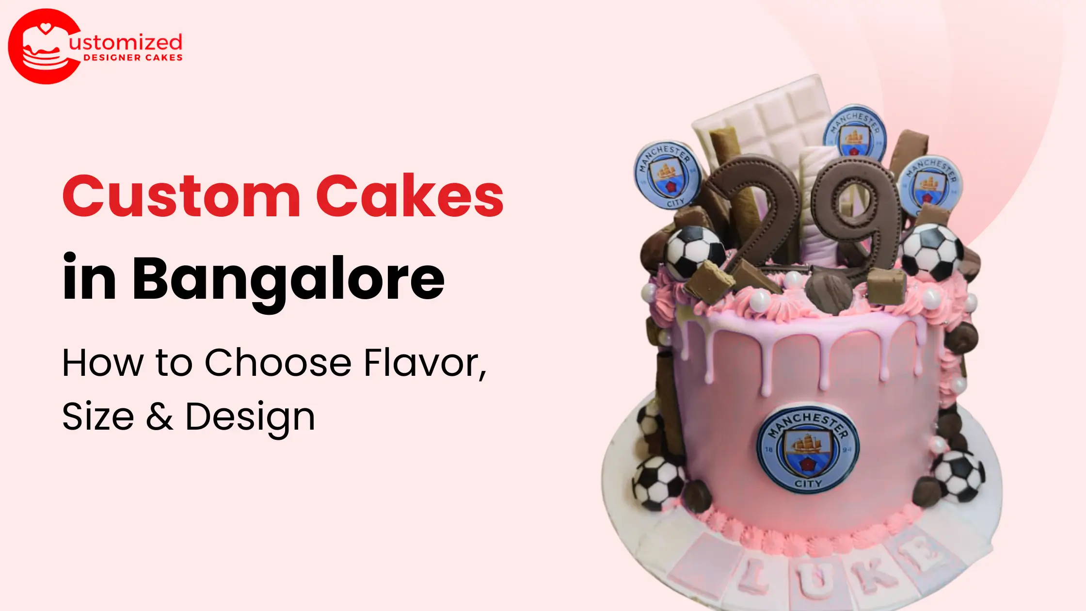 Custom Cakes in Bangalore – How to Choose Flavor, Size & Design