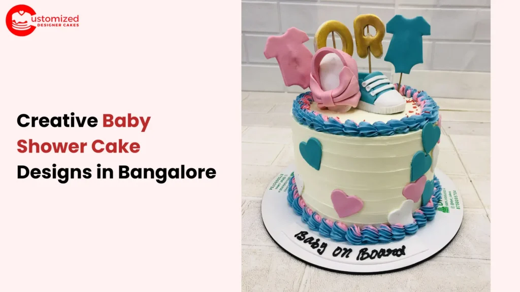 Creative Baby Shower Cake Designs in Bangalore