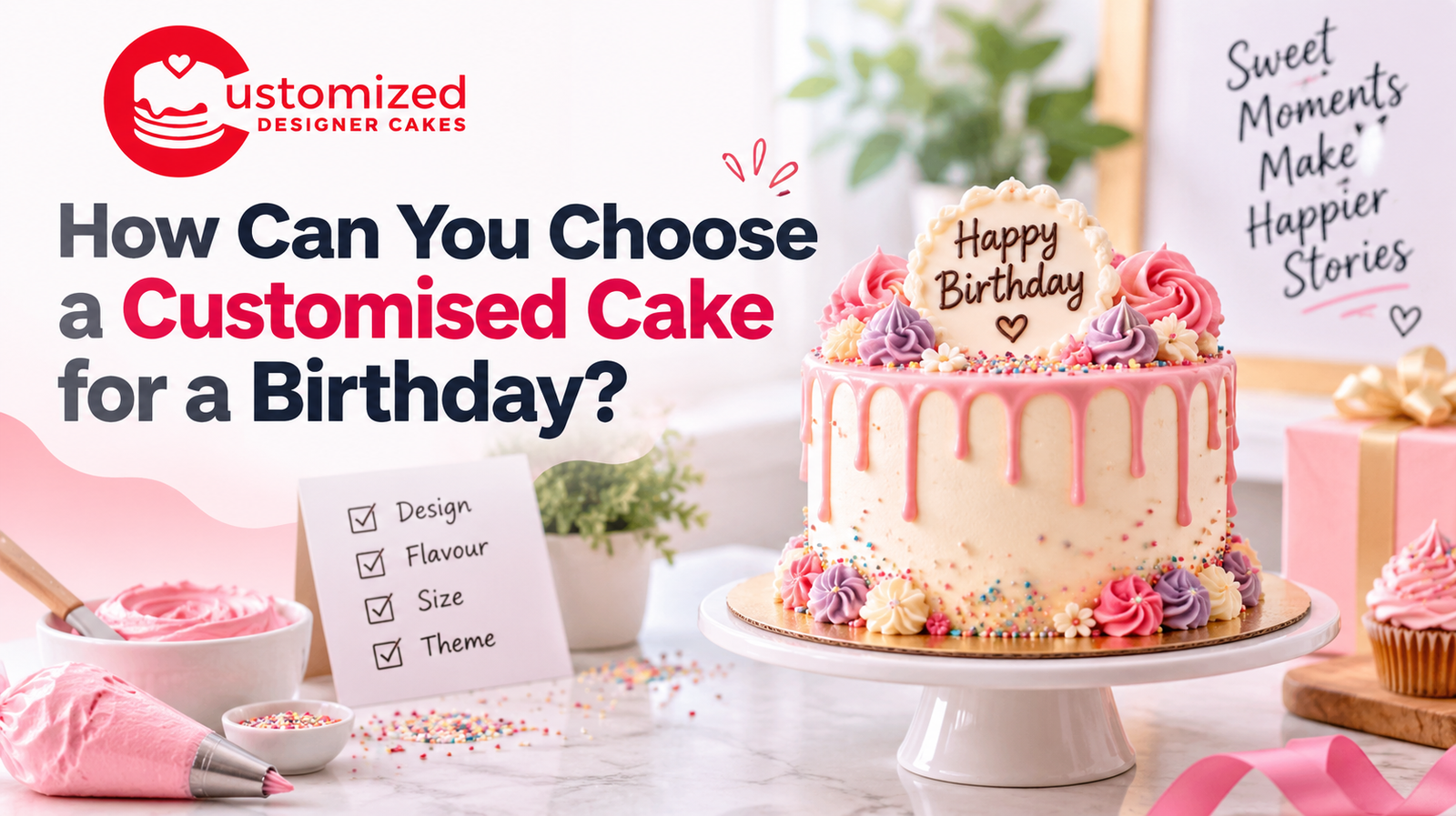 How Can You Choose a Customised Cake for a Birthday?