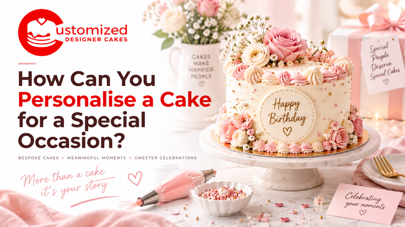 How Can You Personalise a Cake for a Special Occasion?